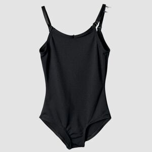 Capezio Camisole Ballet Leotard Black Adjustable Strap Multi-Way Child Small